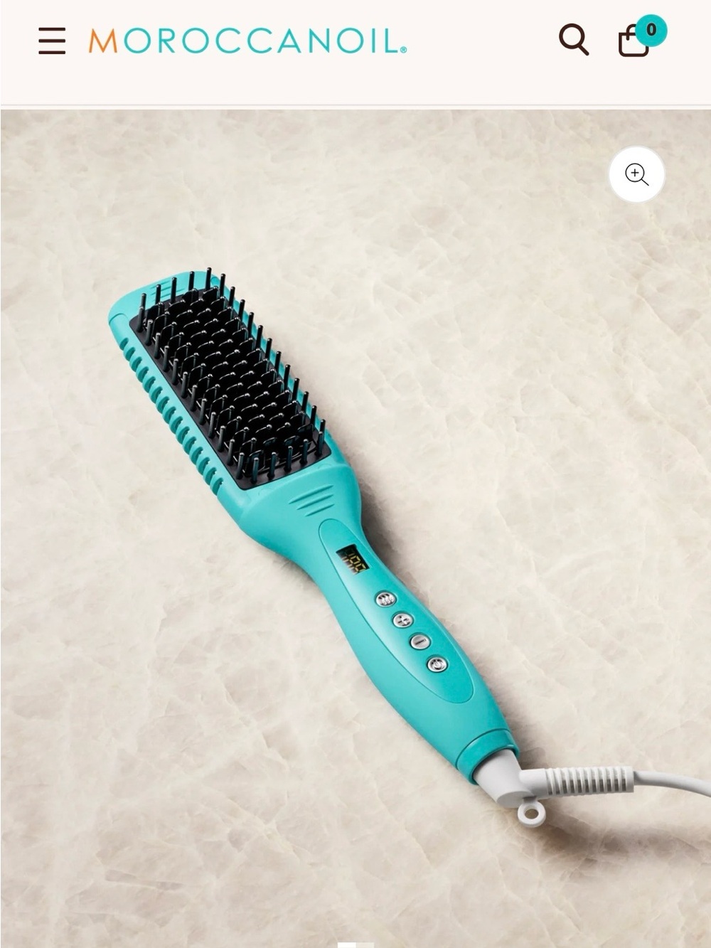 Moroccanoil Smooth Style Heated Ceramic Brush